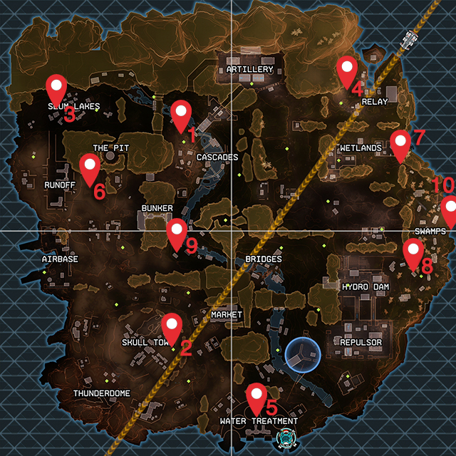 All Apex Legends Nessy Locations