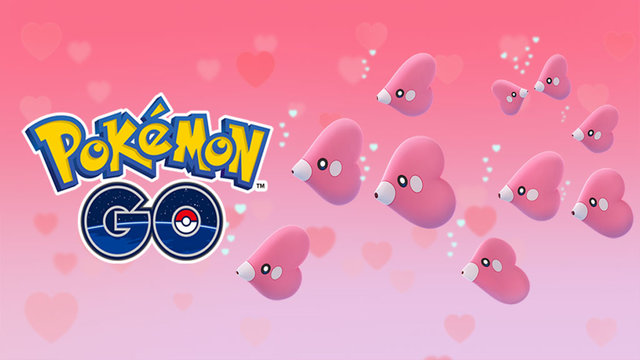  Pokemon Go Valentine's Day event bonuses pink