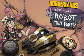 Borderlands Tina Tina's Robot Tea Party card game