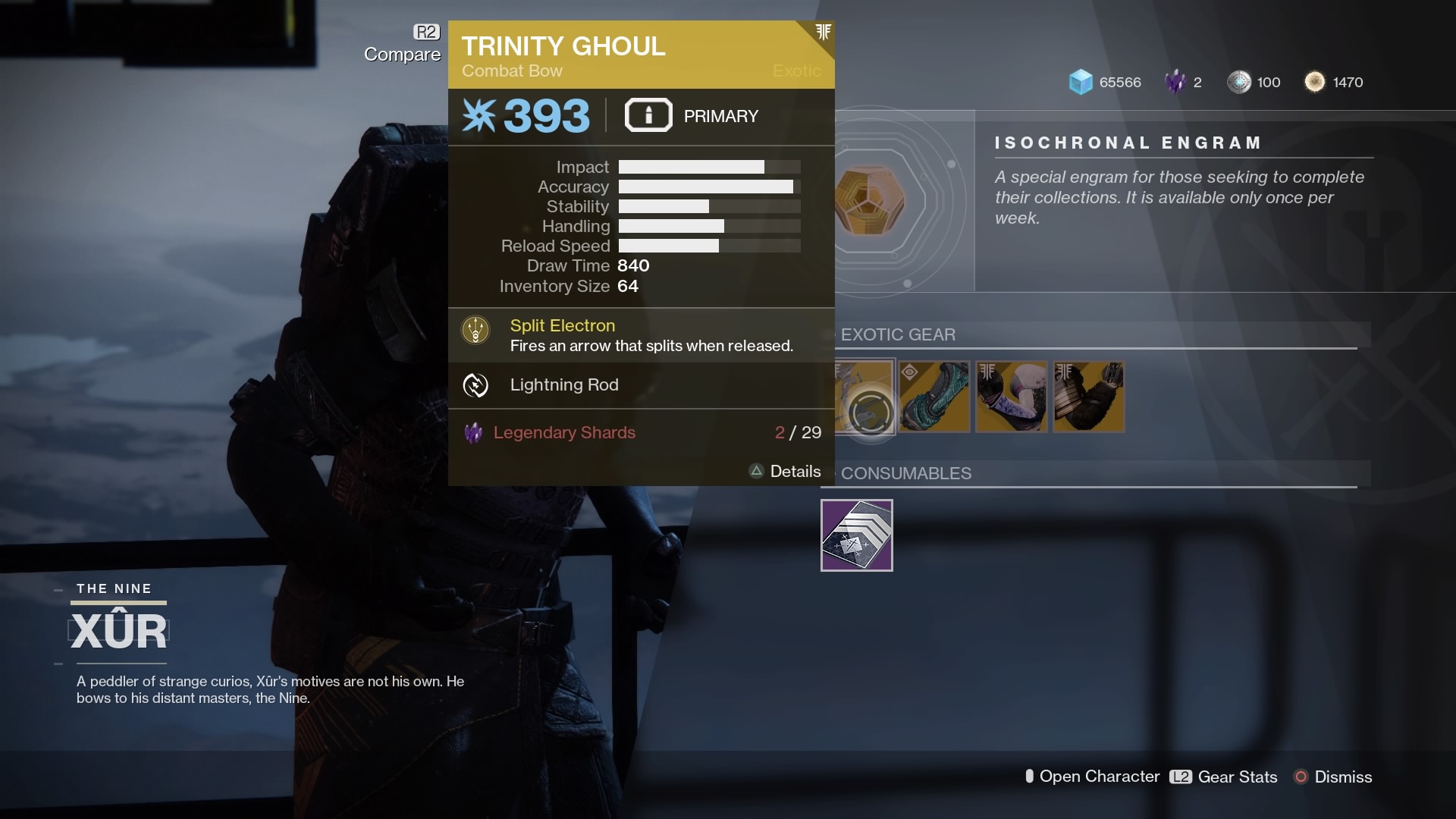 xur today