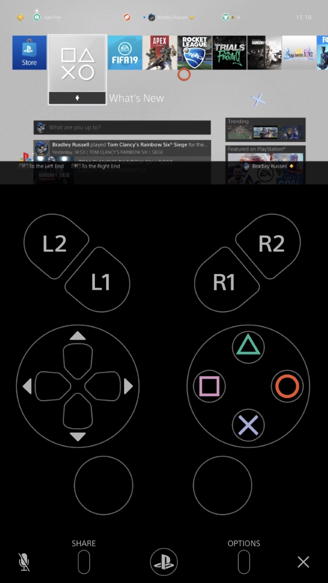 PS4 iOS Remote Play