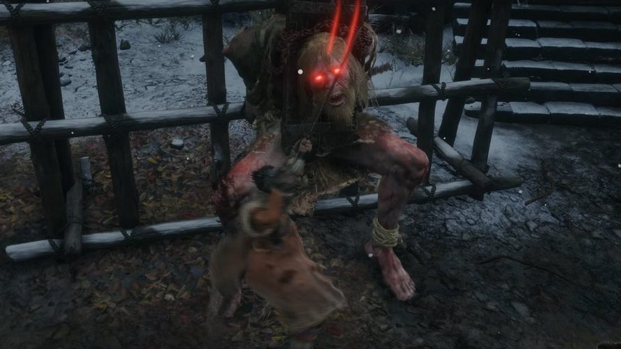 Sekiro Chained Ogre Boss