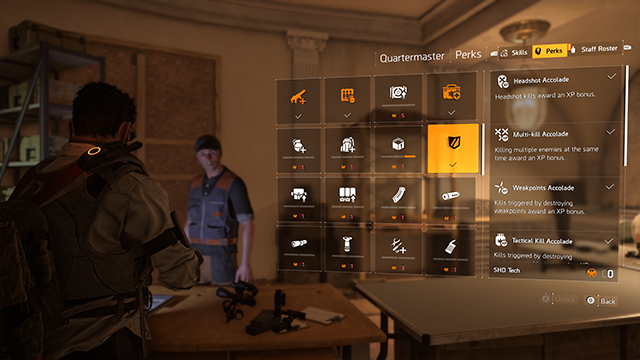 The Division 2 Best Perks