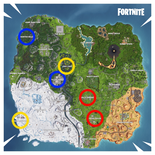 Fortnite Season 8 Week 3 Challenges Cheat Sheet | Free and Battle Pass ...