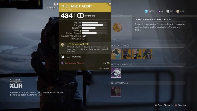 Xur today