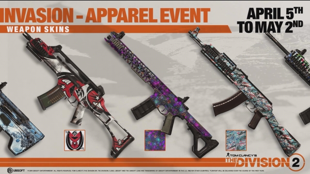 The Division 2 Apparel Event