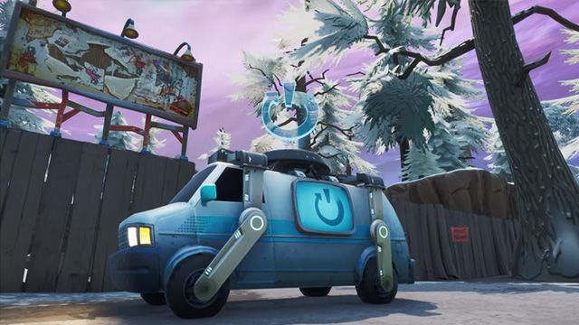 Fortnite's Reboot Van