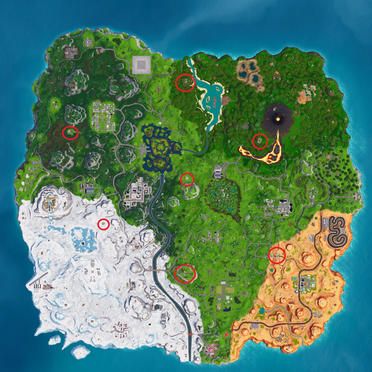 fortnite season 8 week 7 challenges