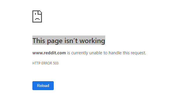 is reddit down