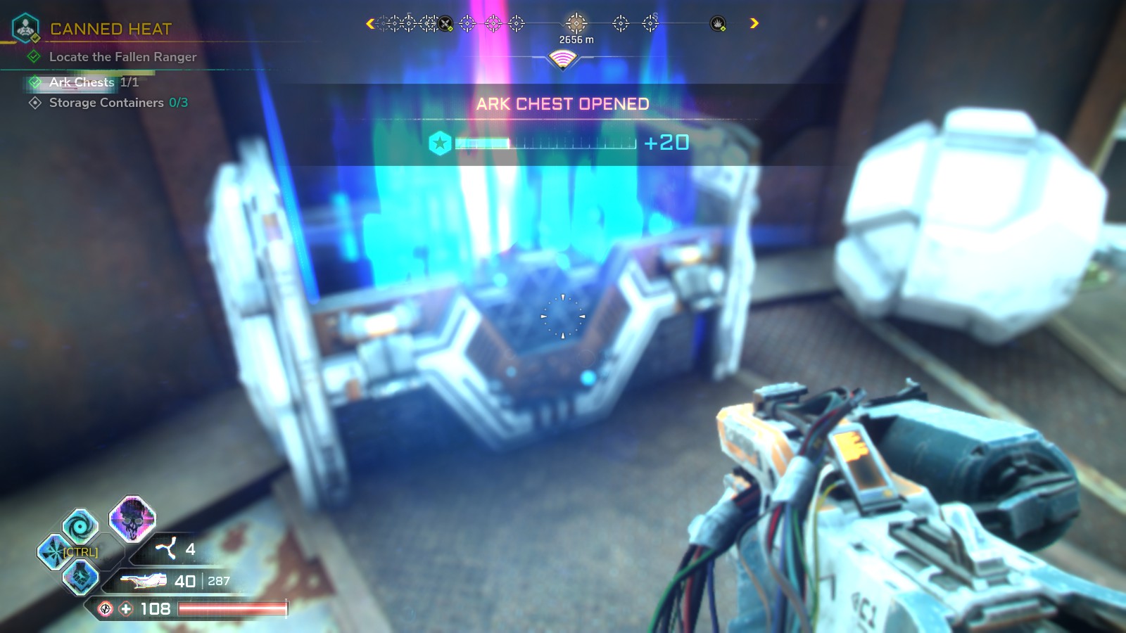 Rage 2 Tracking How to find Ark Chests and Storage Containers