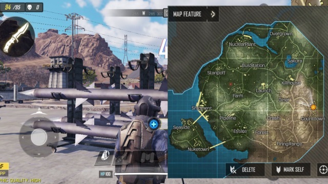 Call of Duty Mobile Battle Royale Map Locations