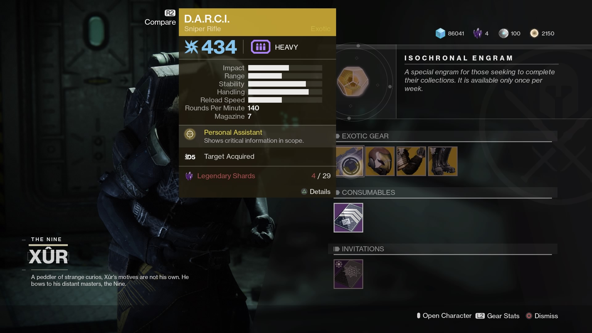 xur inventory today