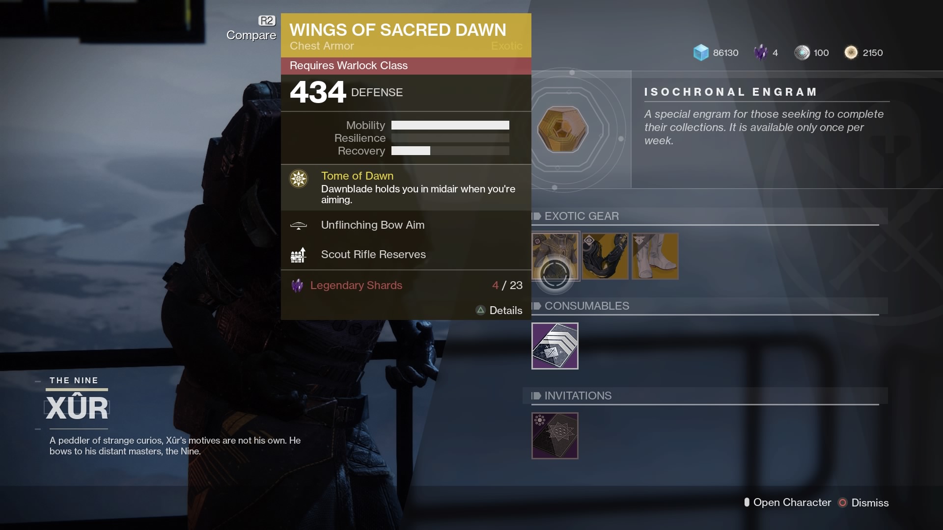 xur inventory today