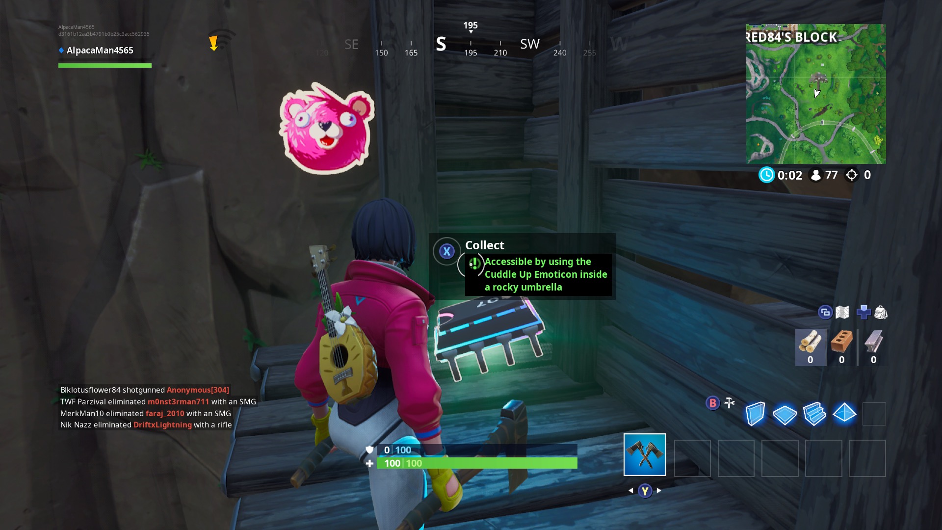 Fortnite Fortbyte 7 screen