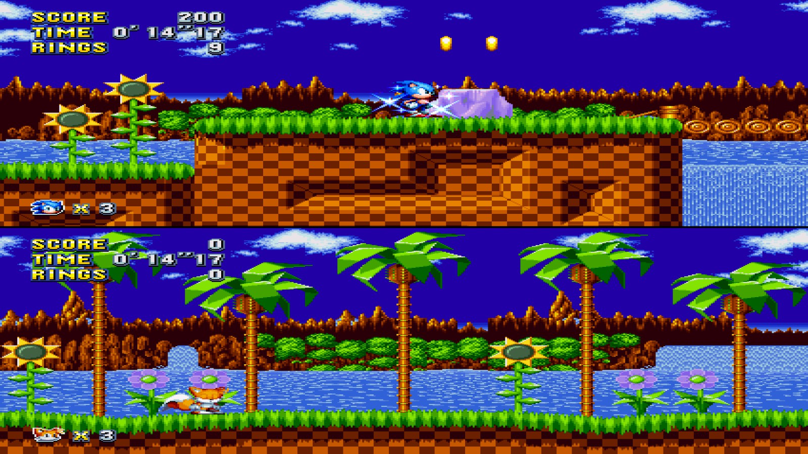 Sonic the Hedgehog 2 - Online Multiplayer Mode 