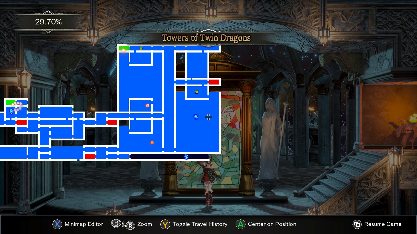 Bloodstained Ritual of the Night Twin Dragons location