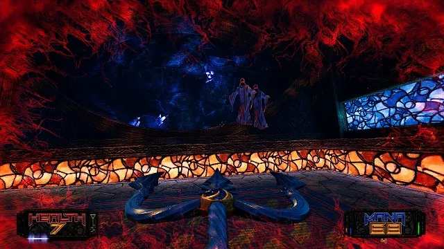 Amid Evil Mages Crystal