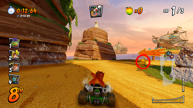 CTR Challenge Crash Cove | CTR Tokens location crash team racing nitro-fueled