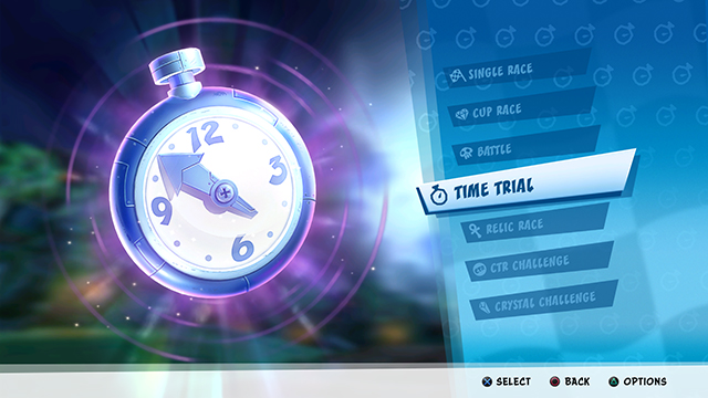 Crash Team Racing Nitro-Fueled Time Trial times