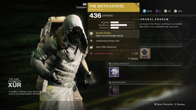 xur today