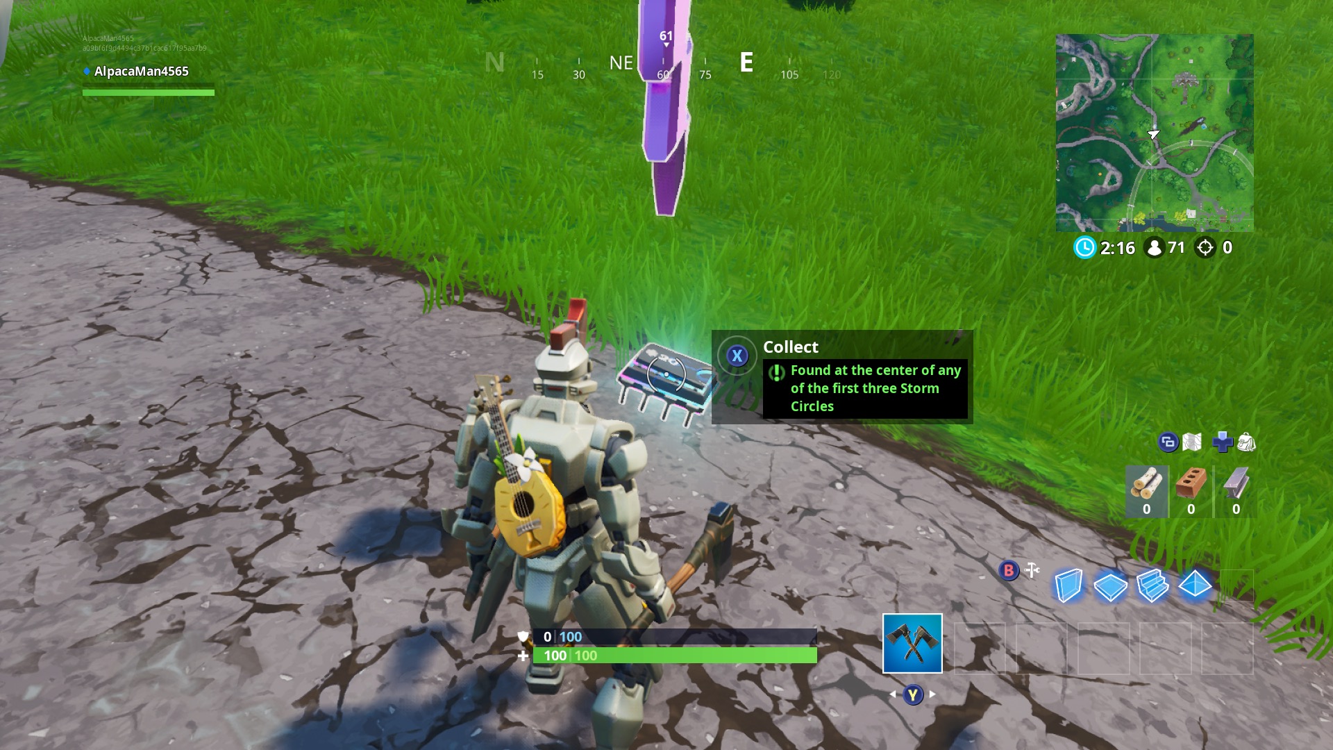 Fortnite Fortbyte 20 Location