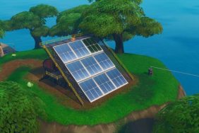 Fortnite Fortbyte 95 location solar array in the jungle