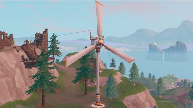 Fortnite Visit Different Turbines in a Single Match