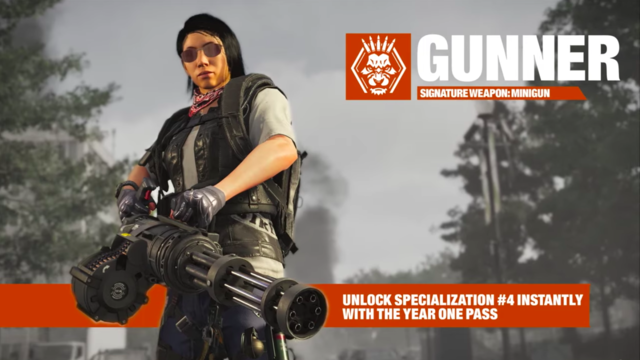 The Division 2 Gunner