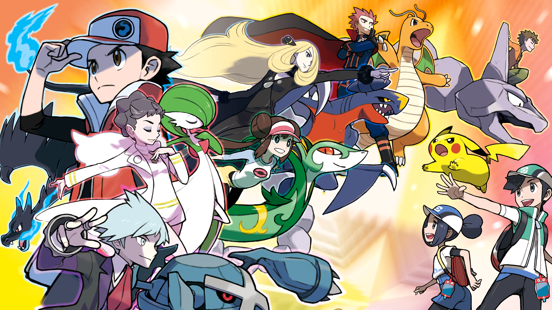 Pokemon Masters Key Art