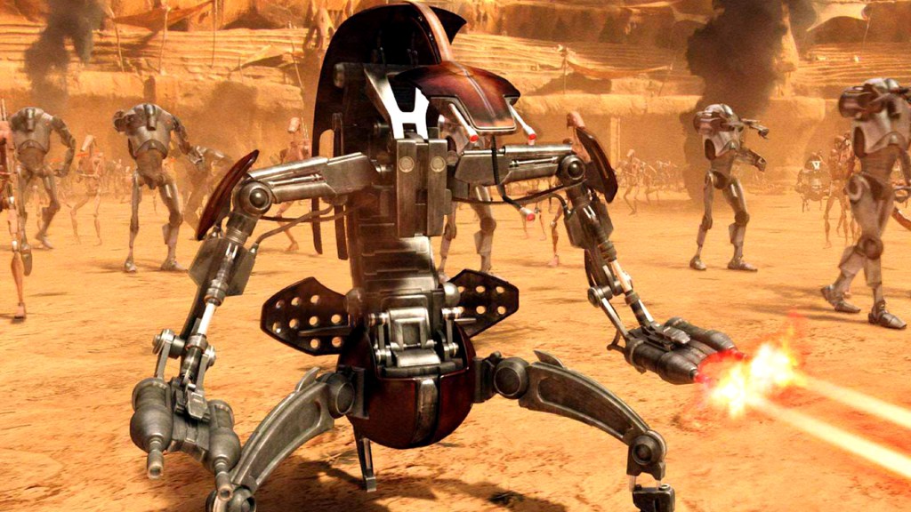 Star Wars Battlefront 2 Droidekas