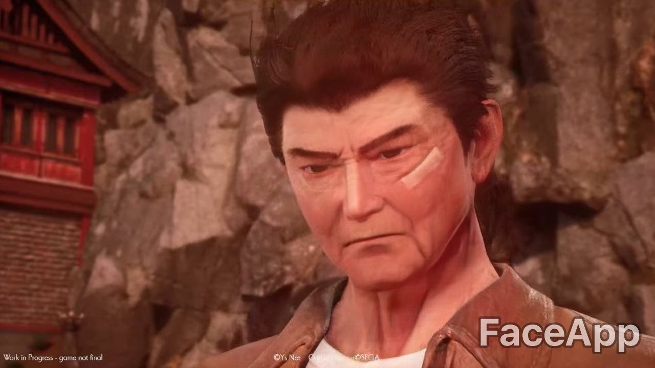 old video game characters faceapp