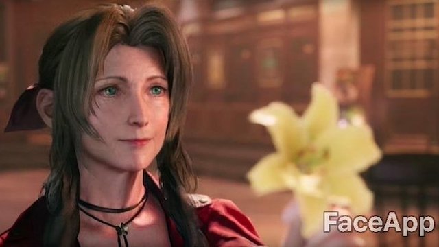 old video game characters faceapp