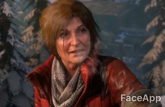 old video game characters faceapp