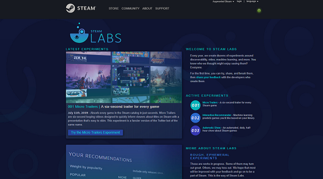 Steam Labs