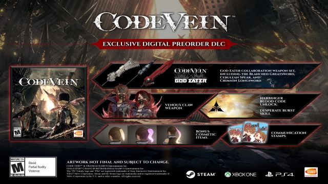 Code Vein pre-order