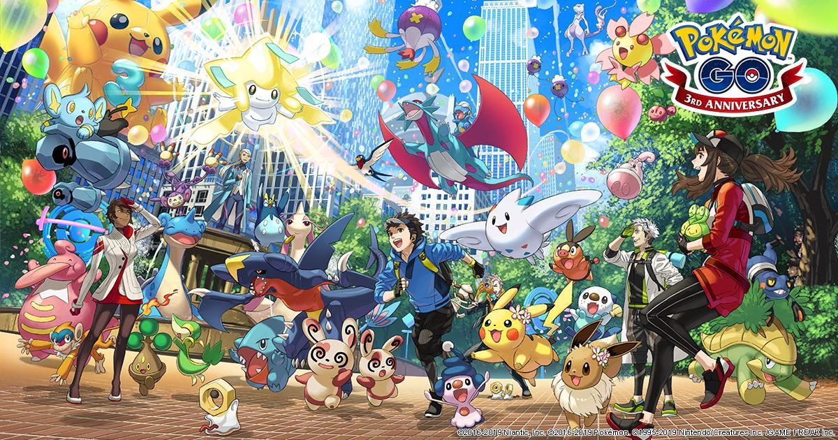 Retrospectiva 2019 do Pokémon GO