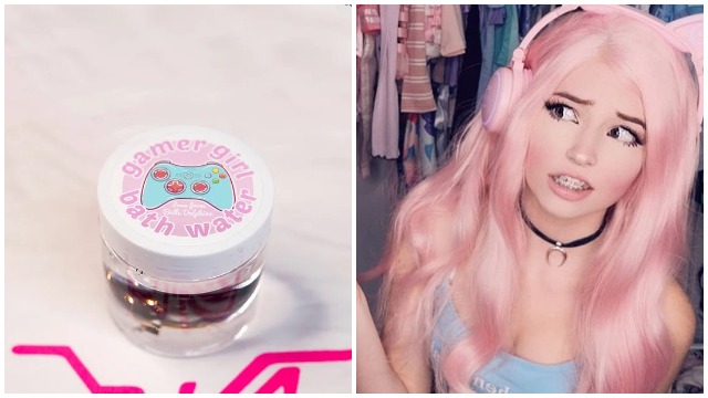 gamer girl bath water (belle delphine) Minecraft Skin