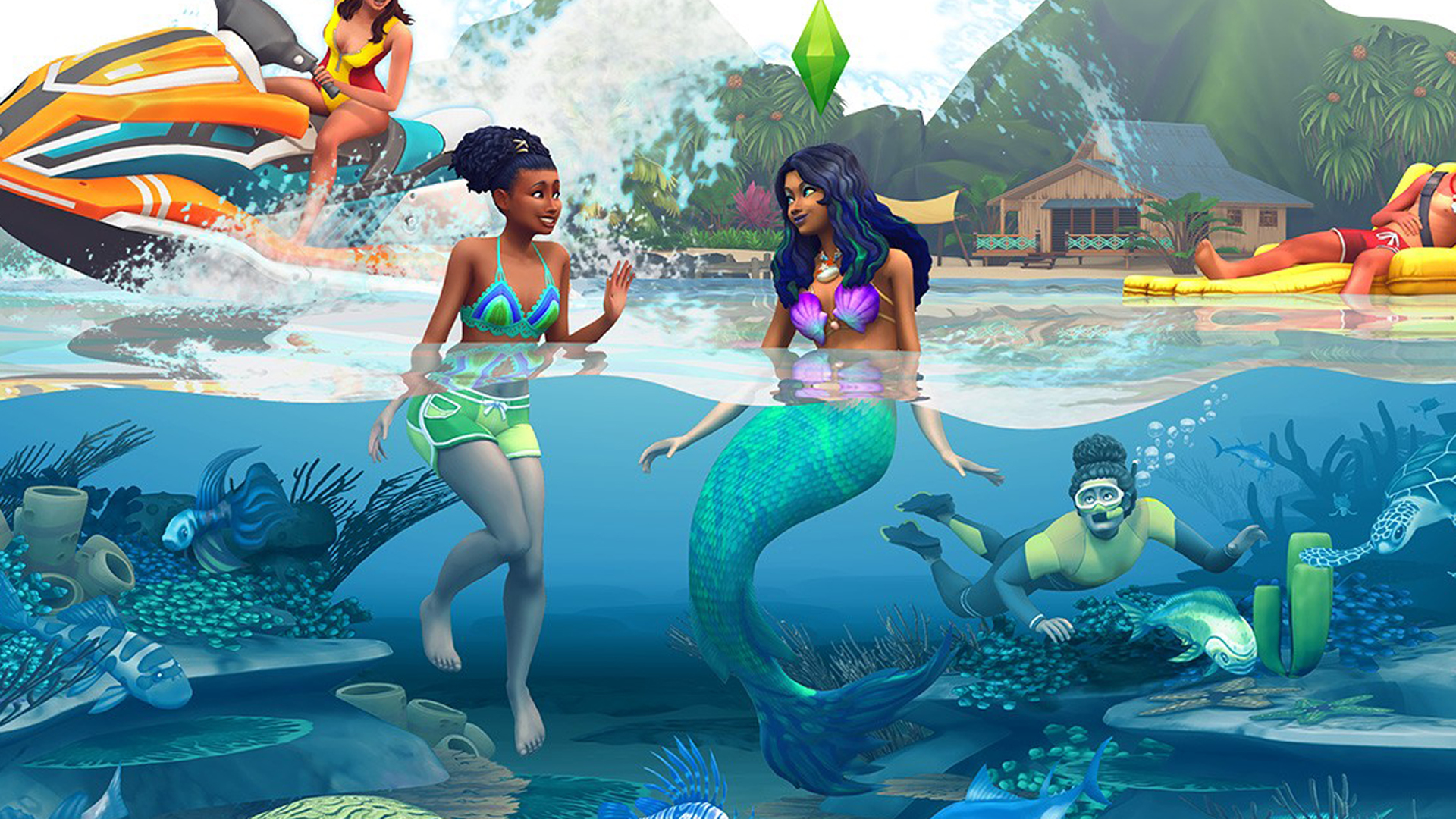 The Sims 4 - Como se transformar em uma sereia dentro do jogo