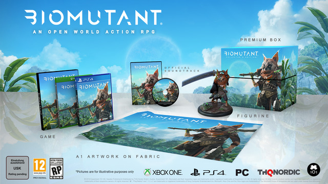 Biomutant special editions Collector's Edition