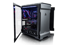 Cybertron CLX Ra Pre-Built Desktop Review Case Open