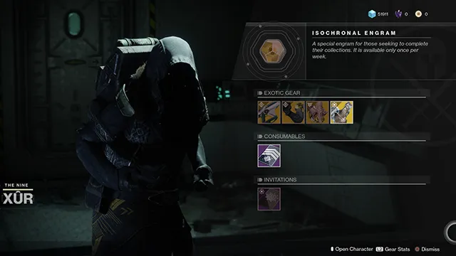 xur today