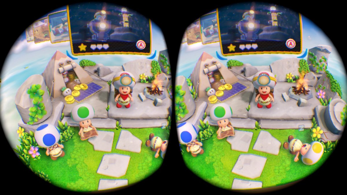 captain toad treasure tracker vr