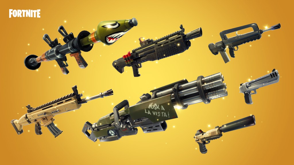 Fortnite Current Weapon List