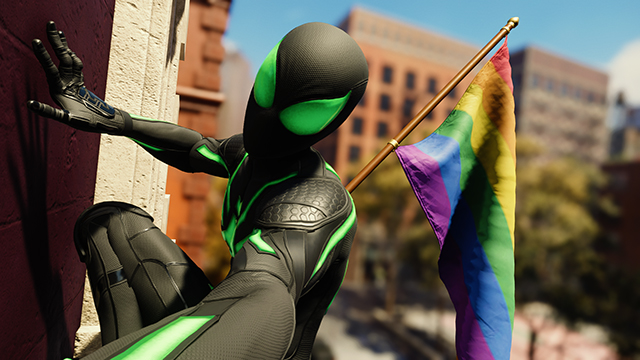 Spider-Man PS4 LGBTQ representation created a 'better version of our world,' says dev
