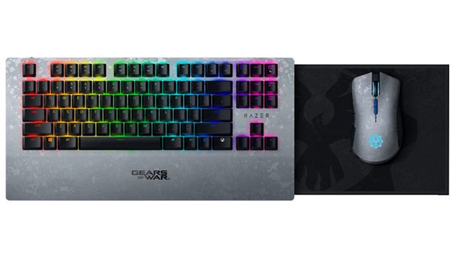 Gears 5 Razer Turret keyboard and Mouse combo