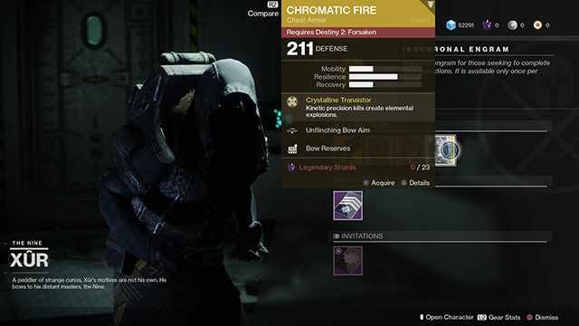 xur today