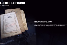 Gears 5 Lena's Code Location