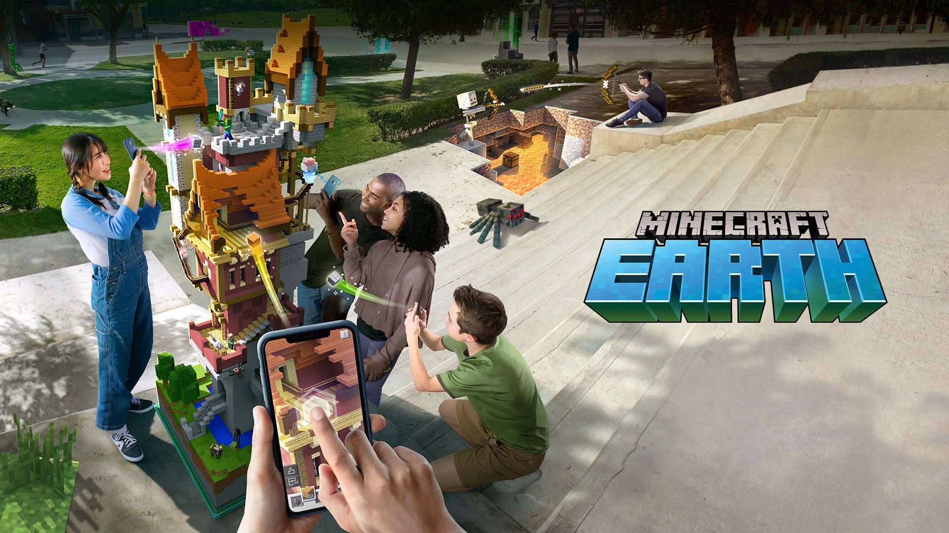 Minecraft Earth invite friends