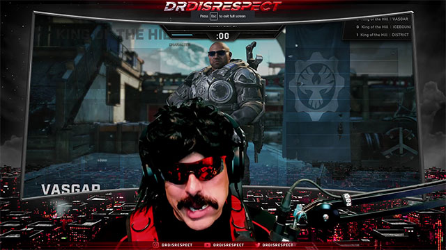 Dr Disrespect has changed his mind on Gears 5