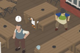 untitled goose game how to get into the pub